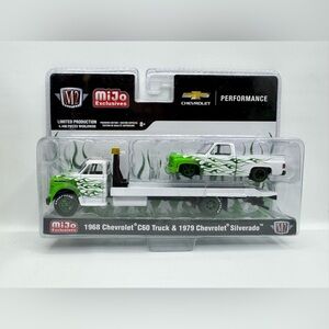 M2 Machines Mijo Exclusives 1968 Chevrolet C60 Truck & 1979 Chevrolet Silverado